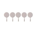 thumbnail image 2 of 5-Pack Adhesive Wall Hooks For Bathroom And Kitchen - No-Drill Damage- Installation - Strong Adhesive 360 Rotation - Ideal For Hanging Towels Utensils, 2 of 6