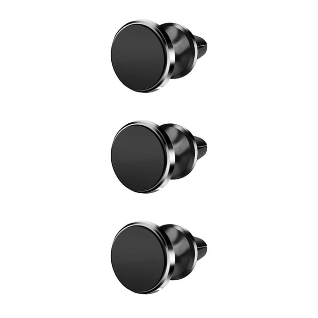 ZLight Universal 360° Rotating Car Electromagnetic Bracket For Mobile Phone GPS Black Outlet type 3Set