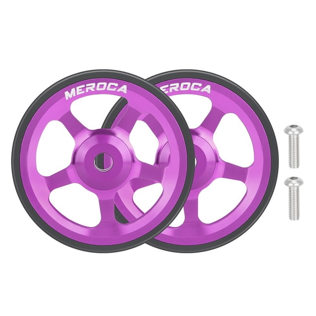 60mm Folding Bike Replacement Wheels for Brompton and For 3Sixty with Screws