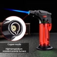 thumbnail image 4 of EARKITY Torch Lighters, Butane Refillable Lighter, Windproof Torch Lighter, Mini Butane Torch Lighter, Portable Butane Torch for Candle Fireplace Camping Baking Culinary Soldering Cooking BBQ Grill, 4 of 5