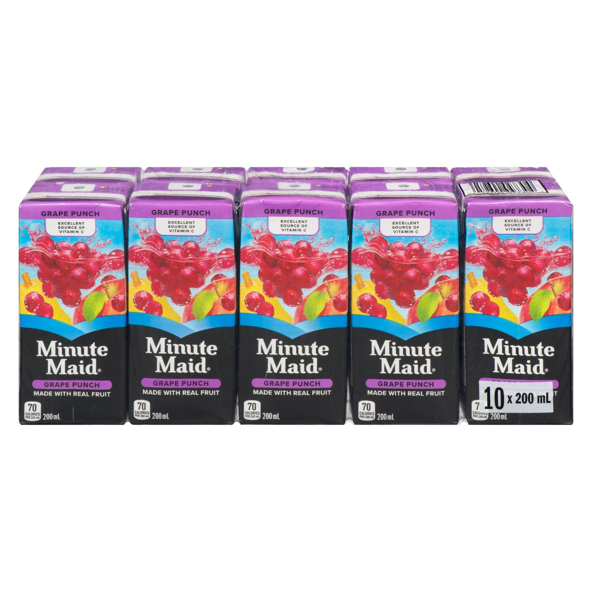 Minute Maid Punch aux Raisins 10x200ml