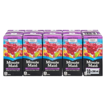 Minute Maid Grape Punch 10x200ml
