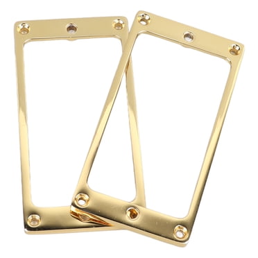 2PCS Electric Guitar Pickup Frame, Zinc Alloy Humbucker Pickup Mounting  Cover, Improve Sound Quality, Replacement Part For Electric Guitars