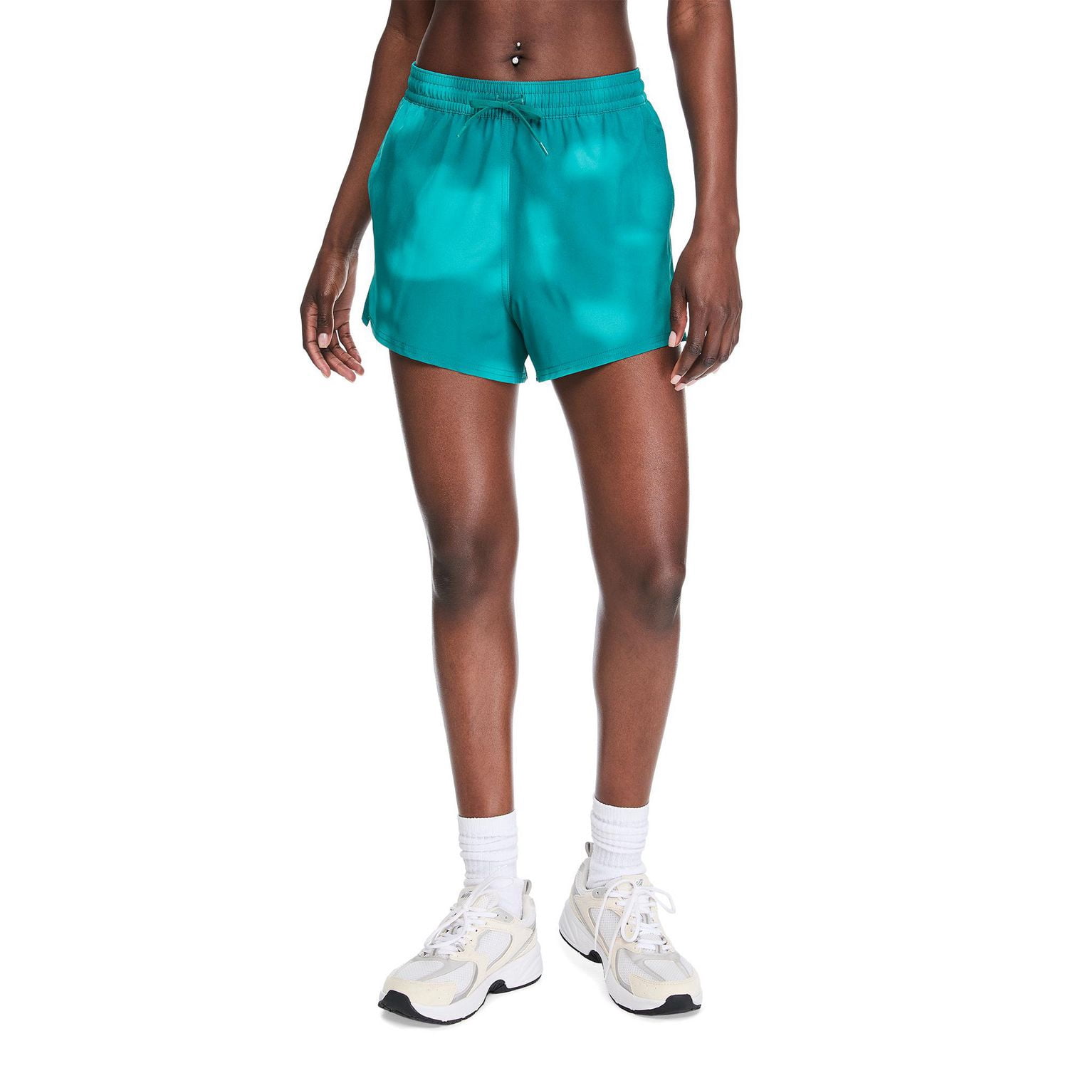 Short tissé imprimé Athletic Works pour femmes