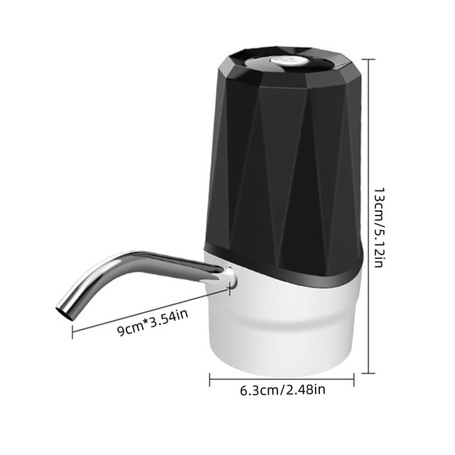 RKSTN Water Pump Cold Kettle Pump with Rechargeable Battery USB Rechargeable Kettle Pump for Portable Automatic Water Dispenser Water Pump for Home Office Camp Kitchen Gadgets