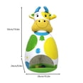 thumbnail image 3 of Danhjin P Vc Inflatable Cow Toy Inflatable Cow Built in Boll Toy Tumbler Children's Interactive Toy Toys, 3 of 8