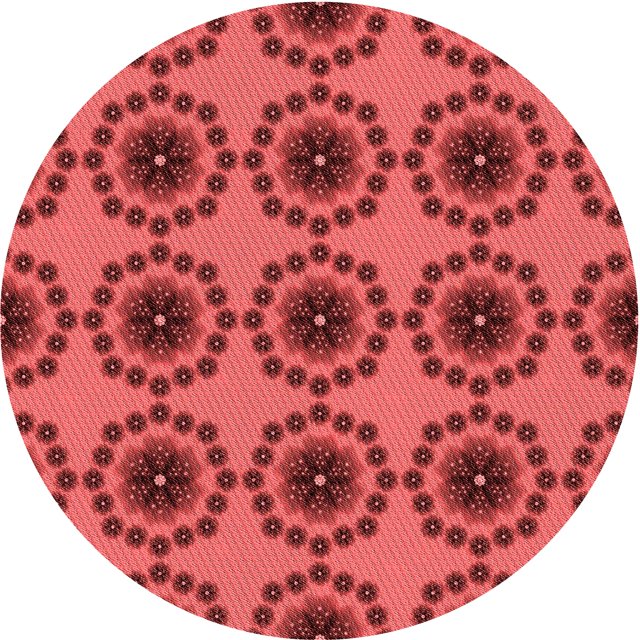 Ahgly Company Tapis d'Intérieur Lavables à la Machine, Carrés, Transitionnels, Rouges, 3 Pi Carrés