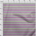 thumbnail image 2 of oneOone Cotton Silk Fabric Chevron Ikat Print Fabric BTY 42 Inch Wide, 2 of 4