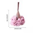 thumbnail image 3 of TopLLC Bath Loofah Sponge, Soft Mesh Exfoliating Shower Pouf Balls with Hanging Rope, Deep Cleaning Body Scrubber Sponge Cute Design Fine Foaming Body Wash Puff Bathing Accessories for Men and Women, 3 of 9