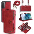 thumbnail image 1 of Compatible Galaxy S8 Wallet Case Flip Wallet Magnetic Detachable 2-in-1 Leather Card Holder (with 13 Card Slots) Kickstand Multifunctional Cross Body Wallet Phone case, 1 of 8