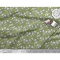 thumbnail image 3 of Soimoi Rayon Fabric Floral Block Printed Craft Fabric by The Yard 42 Inch Wide, 3 of 3