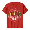 thumbnail image 4 of AWZXDE Hauts pour Filles Enfants Rentrée des Classes T-Shirt Graphique à Manches Courtes Col Rond Lumineux Confortable pour Garçons et Filles, 4 of 4