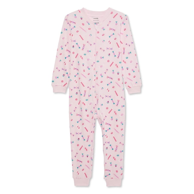 George Toddler Girls' Printed Holiday Sleeper