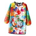 thumbnail image 3 of simhoa Kids Art Smock Painting Apron Lightweight Art Class for Baking Handwork Baby A L, 3 of 8