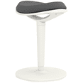 thumbnail image 1 of HOMCOM Mesh Ergonomic Wobble Stool for Standing Desks, with Rocking, Grey, 1 of 10