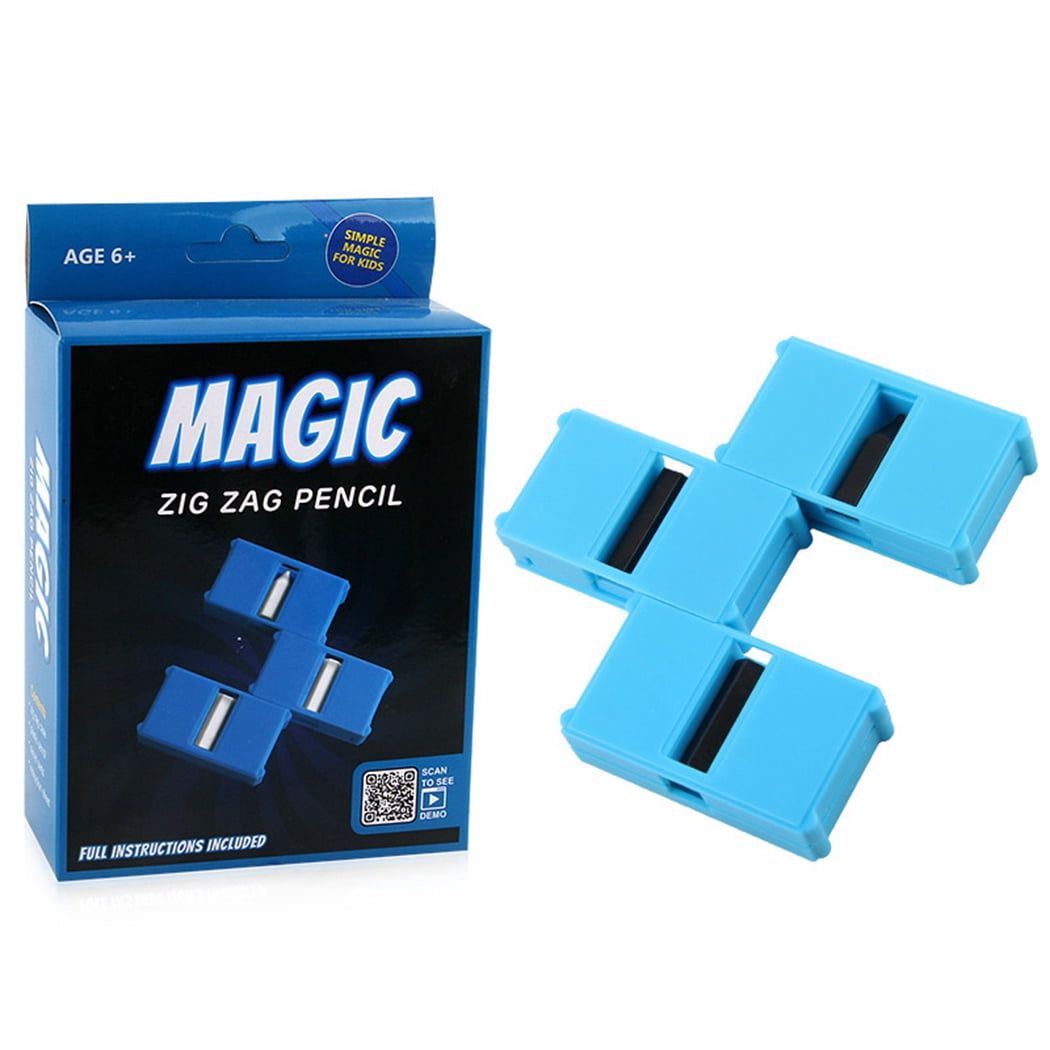 Zig Zag Pencil Set Creative Fun Magic Prop Trick Toy Magic Trick