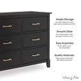 thumbnail image 2 of Rêve Sur Moi Universel Double Commode I Enfants Chambre Commode I Six Tiroirs Commode I Milieu Du Siècle Moderne, 2 of 6