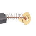 thumbnail image 3 of 10 PCS Mini Black Carbon Motor Brushes Replacement Spare Parts with 25mm Spring and Copper Core for Generic Electric Drill Mill Machine Motors Rotary Tool (Package 3: 153A# 18*13.5*6.5mm), 3 of 8