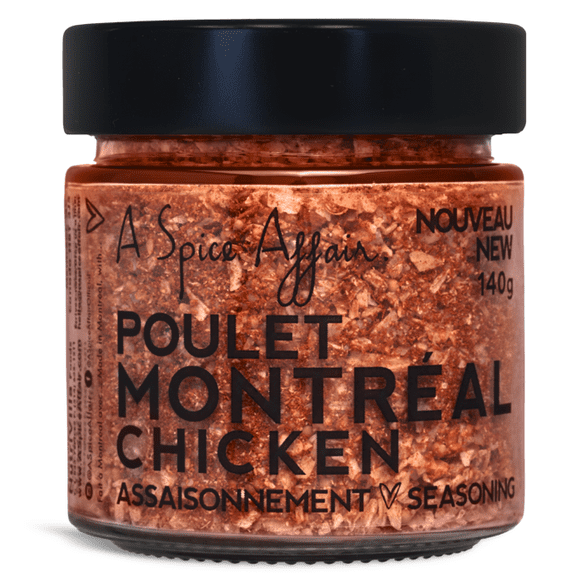 Montreal Chicken Seasoning A Spice Affair, 140g (4.9 oz) Jar