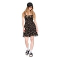 thumbnail image 2 of No Boundaries Women's Ruffle Strap Godet Dress, 2 of 6