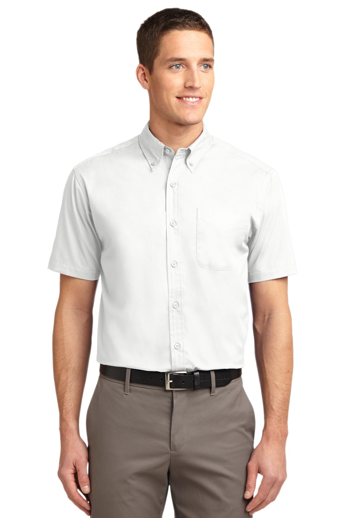 Port Authority Chemise à Manches Courtes pour Hommes Entretien Facile S508