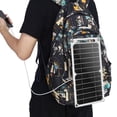 thumbnail image 1 of karymi Outdoor Solar Phone Charging Board Flexible Solar Panel 6W Backpack Solar Charger Summer Savings, 1 of 7