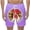 Purple, variant on Mens Sleep Shorts Men's Funny Print Shorts Drawstring Pockets Sports Leisure Holiday Beach Pants Shorts Pants Best Men'S Workout Shorts on Clearance