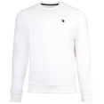 thumbnail image 1 of U.S. POLO ASSN. Chandail pour Homme - Molleton Diagonal Fini Carbone, Col Rond, Coton Blanc TG (Très Grand), 1 of 3
