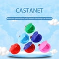 thumbnail image 2 of Plastic Finger Castanet - Lightweight, Smooth Surface & Musical Training - Percussion Toy for Kids' Hand-Eye Coordination, 2 of 4