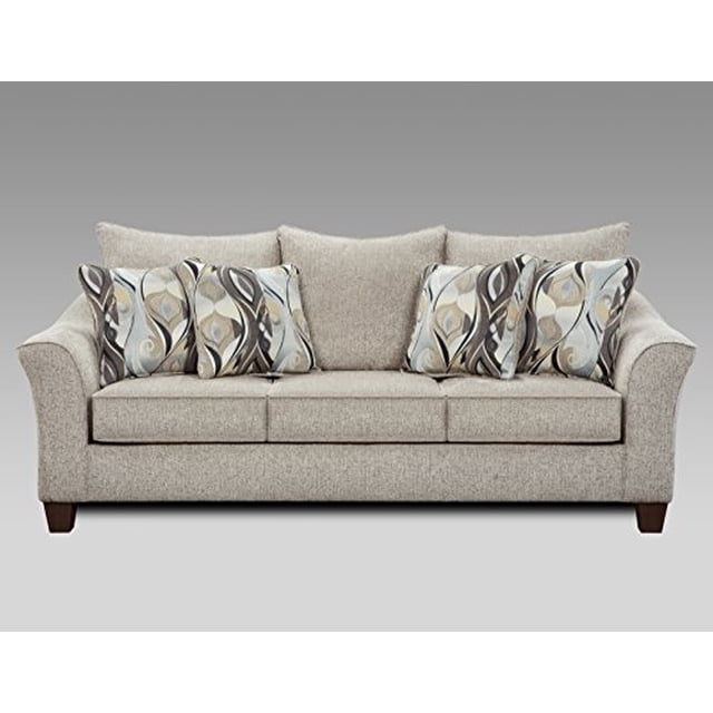 Roundhill Furniture Camero Ensemble Canapé et Causeuse