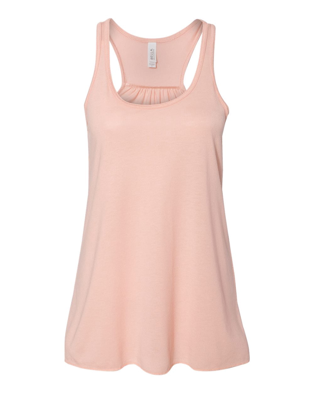 Bella Débardeur Fluide à Dos Nageur pour Femme, 2TG, Pêche
