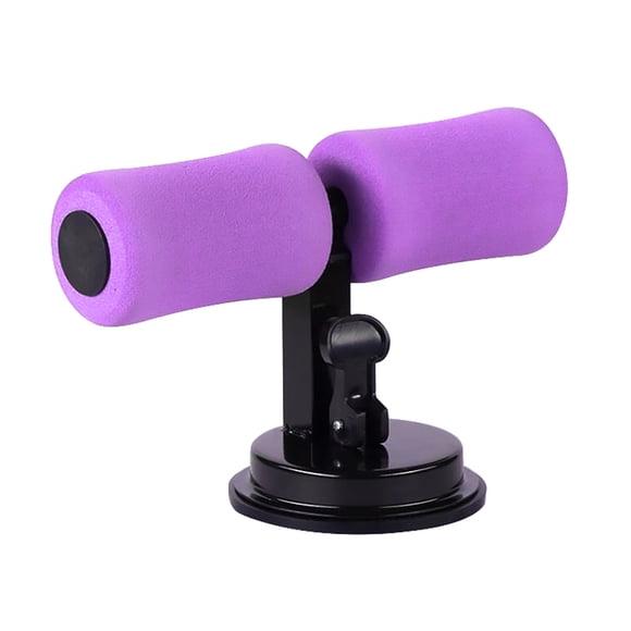 VONKY Women Men Sit-up Exercise Training Tool Unisex Abdominal Muscle Strength Training Bar with Suction Cup, Purple