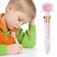 thumbnail image 1 of Pen Stationery Multifunctional Ballpoint Pen Set for Everyday Writing and Notes Ten-Color Type Pens with Smooth and Comfortable Grip for Home School use, 1 of 7