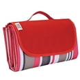 thumbnail image 1 of Apmemiss Liquidation Couverture de Pique-Nique Imperméable Anti-Sable Tapis de Plage Couvertures de Pique-Nique d'Extérieur Tapis Portable Pratique avec Sangle de Transport Tapis de Pique-Nique Familial Sans Sable Compact Pliable pour Sable, Herbe, Camping, 1 of 2