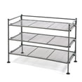 thumbnail image 4 of Seville Classics 3-Tier Iron Utility Shoe Rack, 4 of 7