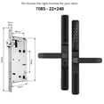 thumbnail image 2 of 85 92mm Mortise Smartphone Access Keyless Entry Door Lock Handle Ultra-thin App Remote Operation WiFi Smart Lock ,Easy Installation, 2 of 5
