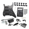 thumbnail image 1 of Bunblic DIY Electric Guitar Kits Portable Retro Multifunction Backplate Accesssories black C, 1 of 8