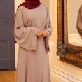 thumbnail image 5 of Abaya Longue pour Femmes, Robe Longue Musulmane, Kaftan Vintage Imprimé Floral, Maxi Islamique, Robes pour Femmes, 5 of 5