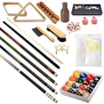 thumbnail image 1 of Pool Table - Premium Billiard 32 Pieces Accessory Kit - Pool Cue Sticks Bridge Ball Sets, 1 of 1