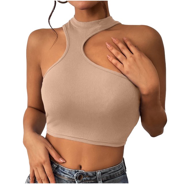 LSLJS Mode Femmes Débardeur Sans Manches Confortable Respirant Col Rond Blouses Tops, Débardeurs Femmes