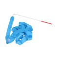 thumbnail image 1 of maskred 2 Meters Ribbon Wands Girls Rainbow Decorations Twirling Rod Stick Portable Birthday Party Stuffers Gymnastics Streamers for Light Blue, 1 of 6