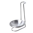 thumbnail image 1 of Worallymy Vertical Spoon Rest Stainless Steel Ladle Spoon Strainer Scoop Holder Cooking Utensils Bracket Home Kitchen Tool, 1 of 1