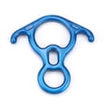 thumbnail image 1 of mmirethe Climbing Descender 50KN Camping Downhill Rappelling Rigging Ring Slow Down Caving Mountaineering Portable Protector Blue, 1 of 6