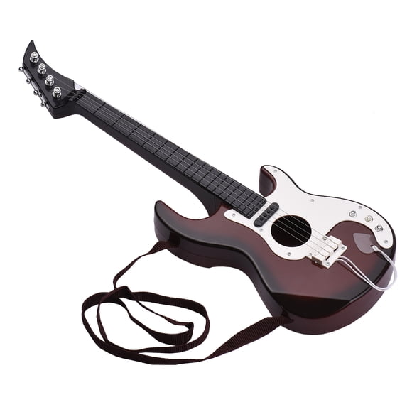 Labymos Guitare de Simulation de Basse pour Enfants, Mini Instrument de Musique à 4 Cordes, Jouet Éducatif pour Enfants Débutants 19 Pouces