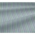 thumbnail image 4 of oneOone Viscose Jersey Fabric Multicolor Stripe Print Sewing Fabric BTY 60 Inch Wide, 4 of 4
