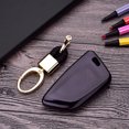 thumbnail image 2 of Mirror Soft TPU Car Key TPU key shell Case Replacement for BMW 525/530li/X3/X1/X5/X6 and Braided Rope Key Chain Auto Styling, 2 of 9