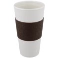 thumbnail image 3 of Copco Acadia Travel coffee Mug, Plastic Reusable 16 Oz - Brown / White, 3 of 4