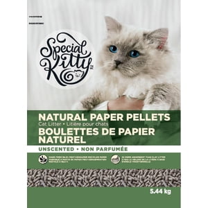 Special Kitty Recycled Litière de chat en papier - 5.44kg