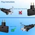 thumbnail image 4 of PEONAVET Plug Multiple Plug with Rotating Head, 4 of 5