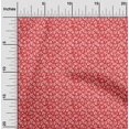 thumbnail image 2 of oneOone Cotton Flex Red Fabric Abstracts Sewing Material Print Fabric By The Yard 40 Inch Wide, 2 of 5